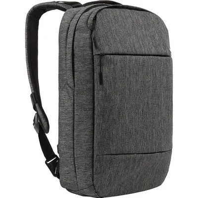 Produktbild von Incase Designed by Microsoft City Kompakt-Rucksack – Heather Black, Rucksackhülle, 39,6 cm (15.6")
