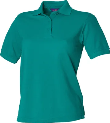 Produktbild von Henbury Damen Polo Shirt RW626 (3XL) (Jade)
