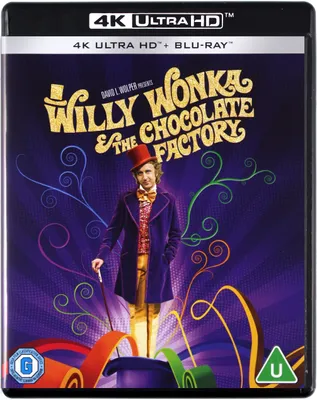Produktbild von Charlie und die Schokoladenfabrik (nur Originalversion) [BLU-RAY 4K+BLU-RAY]
