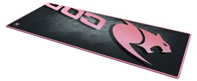 Produktbild von Extra großes Gaming-Mauspad in Schwarz/Rosa, 1000 x 400 x 55 mm