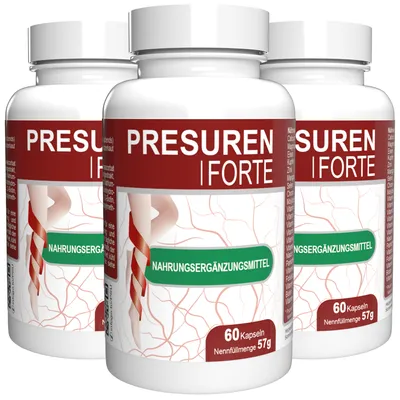 Zdjęcie produktu dla Presuren Forte - 180 Kapsułek, Opakowanie 3 Sztuki