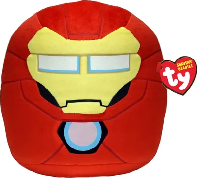 Produktbild von Ty 39351 - Marvel - Iron Man - Squishy Beanie - Plüschkissen 35 cm
