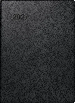 Produktbild von 2027 BRUNNEN Taschenkalender 10x14cm sw 2S/1W