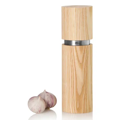 Produktbild von Pfeffermühle Holz Manuell Gewürzmühle Handmühle Beige 20 cm