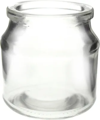 Produktbild von 12 x Teelichtgläser - Windlichter H 7 cm - Teelichthalter Glaswindlicht - Kleine Windlichter für Hochzeit