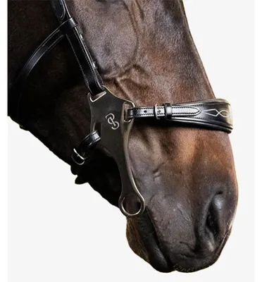 Image de Ps Of Sweden Hackamore Muserolle Noir Cob Noir Cob