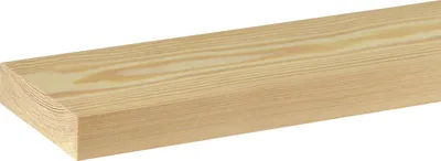 Produktbild von FN Neuhofer Flachleiste 200 cm 79,7 x 18,7 mm Lärche roh