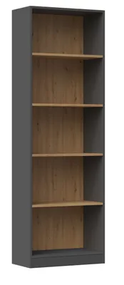 Produktbild von Regál R60 Antracit + dub artisan