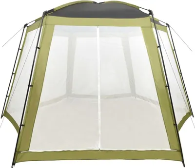 Produktbild von vidaXL Pool-Zelt Stoff 500x433x250 cm Grün