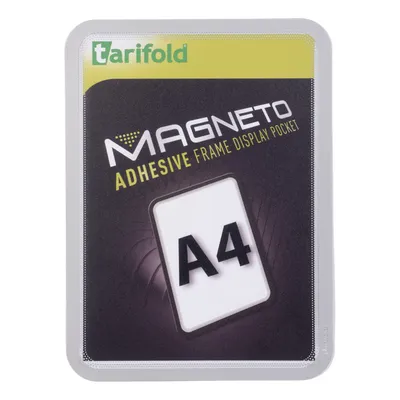 Produktbild von Tarifold 194950 Magnetrahmen A4 Silber