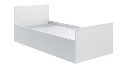 Obrázok produktu pre SOULMATE jednolôžková posteľ 90x200 biele drevo