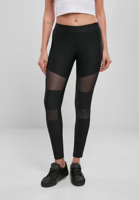 Obrázok produktu pre Urban Classics dámske legíny Dámske legíny Tech Mesh Rib Black-S