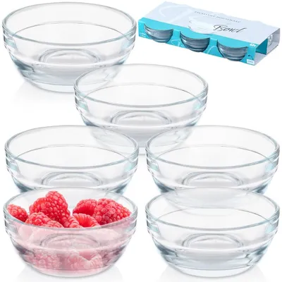 Image de Saladier en verre Saladier en verre Saladier en verre 7,5 cm 80 ml 6 pcs.