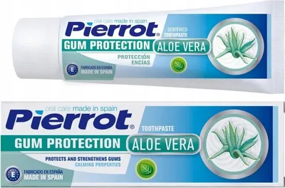 Image de Pierrot Dentifrice à l'aloe vera 75 ml