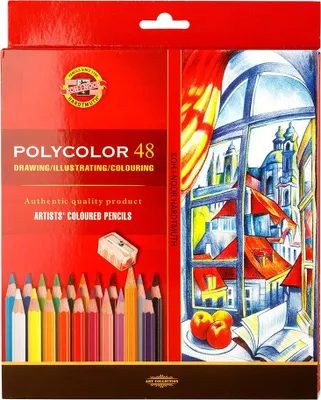 Immagine prodotto di Pastelli a matita Polycolor 48 colori Koh-i-noor