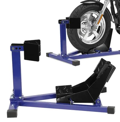 Produktbild von Vigevee Motorradständer Montageständer Motorrad Ständer  Motorradwippe Ständer Transportständer Standschiene Vorderrad Wippe