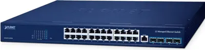 Produktbild von Planet 24-Port Managed Switch GS-6311-24T4X