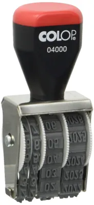 Produktbild von COLOP Datumstempel Monate in Ziffern manueller Bänderstempel 4 mm