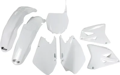 Immagine prodotto di Ufo Suzuki Rm 125/250 2006-2024 No Usa Sukit406-041 Kit Plastica Bianco Taglia Unica