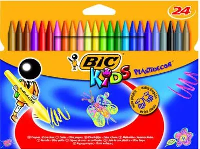 Zdjęcie produktu dla BIC Kids, 24 szt., Wielobarwny, Wielobarwny, Plastik, Zawieszane pudełko