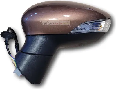 Produktbild von Außenspiegel Spiegel links elektrisch FORD FIESTA JA8 2008 - 2013 braun Canyon