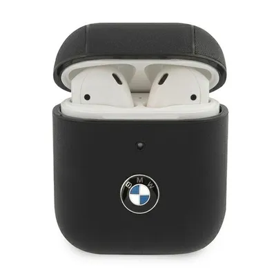 Immagine prodotto di Bmw Bma2Cslbk Airpods 1/2 Coverczarny/Nero Geniune Leather Signature