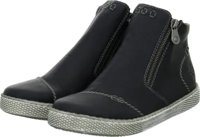 Produktbild von Rieker Ankle Boots Damen Kunstleder Schwarz Größe: 42