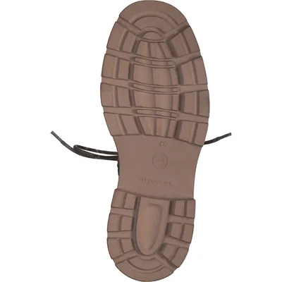 Produktbild von Tamaris Damen Boot kräftige Profilsohle Plateau Reißverschluss 1-25215-29, Größe:37 EU, Farbe:Beige