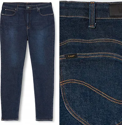 Produktbild von LEE, Damen Jeanshose, Skinny fit, SCARLETT HIGH, W44 L31, Blau, Jeans, baggyjeans, buggy