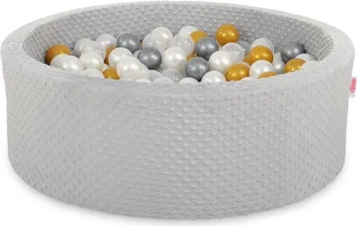 Produktbild von Ballteich für Kinder – Spielzelt – weiches Minky-Fleece für Komfort
