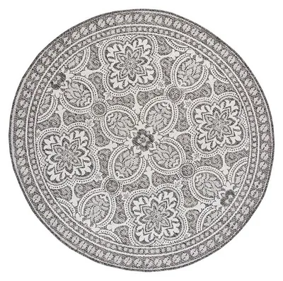 Image de Volero - Tapis d'extérieur rond - Gris oriental d'été - Ø 160cm