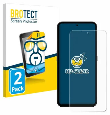 Produktbild von 2x Für Nothing CMF Phone 1 Schutzfolie BROTECT Displayschutz Display Schutz Folie Klar Transparent