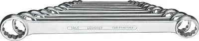 Produktbild von GEDORE 4-120 Doppelringschlüssel-Satz 12-teilig 6-32 mm, 6062190