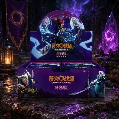 Produktbild von League of Legends Riftbound Unleashed Jumbo Display Chinesisch, KI-generiertes Bild