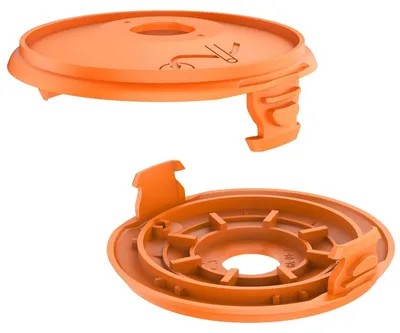 Produktbild von Set mit 2 Schutzkappen für Spule von Rasentrimmern, Ersatzkappe für EasyCut, ComfortCut, PowerCut und SmallCut