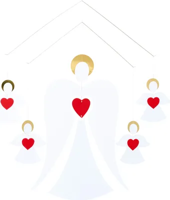 Produktbild von Flensted Mobiles - Engelfamilie