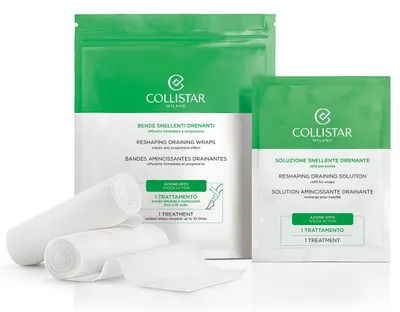 Obrázok produktu pre Collistar Drenujące bandaże wyszczuplające, 2x100ml
