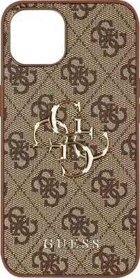 Produktbild von Guess Guhcp13x4gmgbr Iphone 13 Pro Max 6.7 4g Big Handyhülle Golden Golden One Size