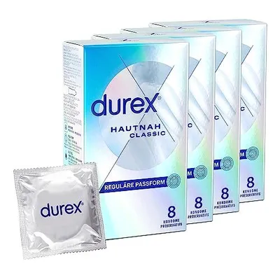 Produktbild von Durex Hautnah Classic Kondome 4 x 8 Stück