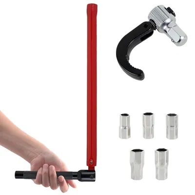 Productafbeelding van Kraanmoersleutel set 8-13 mm van staal