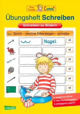 Produktbild von Conni Gelbe Reihe (Beschäftigungsbuch): Übungsheft Schreiben: Schreiben zu Bildern