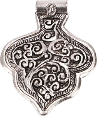 Produktbild von Tribal Kettenanhänger, Tuareg Kreuz aus Messing - Silber, Silber-Farben, 6*4,5*0,2 cm, Kettenanhänger, Amulette, Modeschmuck