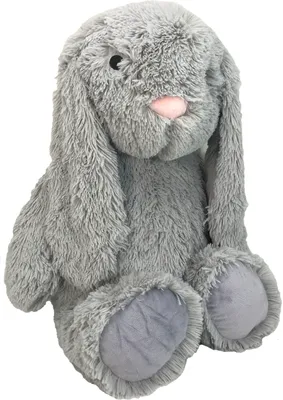 Produktbild von Plüschtier Kuscheltier Hase grau  Madchen Junge XXL 88cm Baby Kinder Kissen
