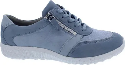 Produktbild von Waldläufer M-IRA Halbschuh, Denver Bronx Minileostretch, sky (hellblau),  OrthoTritt, Weite M 38 1/2