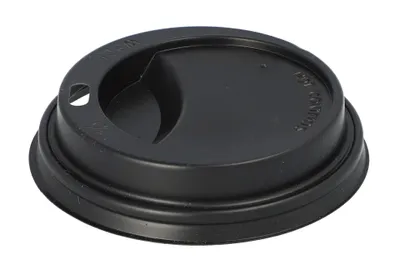 Image de PAPSTAR 85497 Couvercle pour To Go - 100 pièces, noir