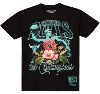 Produktbild von Mitchell & Ness Shirt - STATUE CHAMPS Chicago Bulls - XL