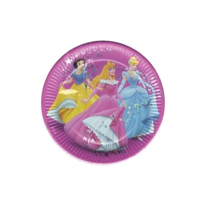 Produktbild von Procos 1706 Papteller 23 cm - Disney Princess Magi