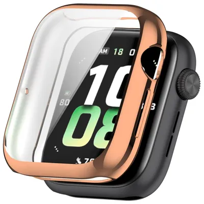 Produktbild von Für Honor Watch 5 Electroplated Full Cover TPU Watch Schutz Hülle Case Rose Gold