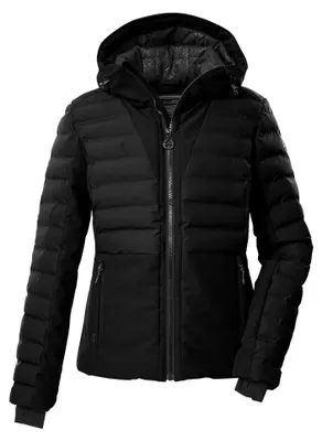 Produktbild von killtec Damen Ski-Steppjacke/Funktionsjacke mit Kapuze und Schneefang KSW 115 WMN SKI QLTD JCKT, schwarz, 42, 43620-000