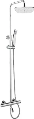 Obrázok produktu pre Mereo Sprchový program - Sprchový set s vaňovým termostatom, 225x225 mm, 1 prúd, chróm CB60101TSB